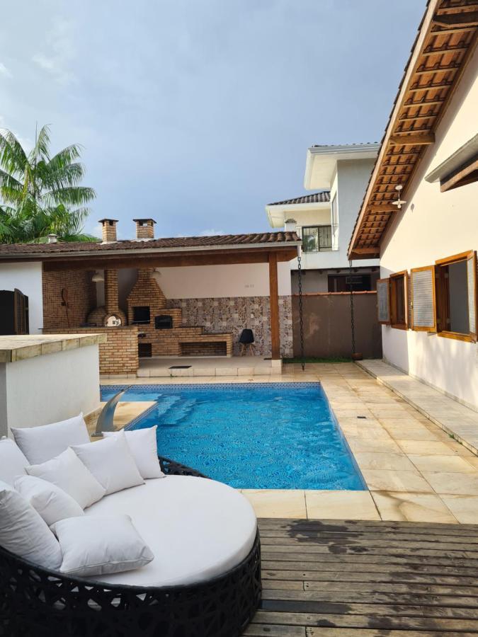 Linda Casa Em Ubatuba Condominio Fechado Экстерьер фото